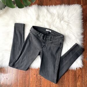 Hollister Black Skinny Jeans Size 9R 29 Length 31